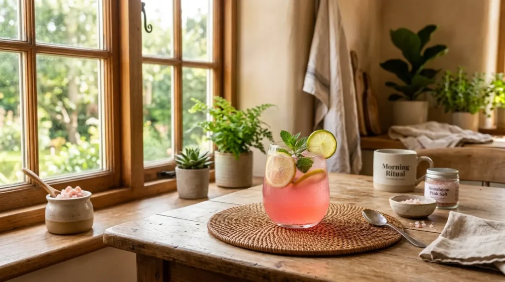 3 Powerful Morning Benefits of the Pink Salt Trick