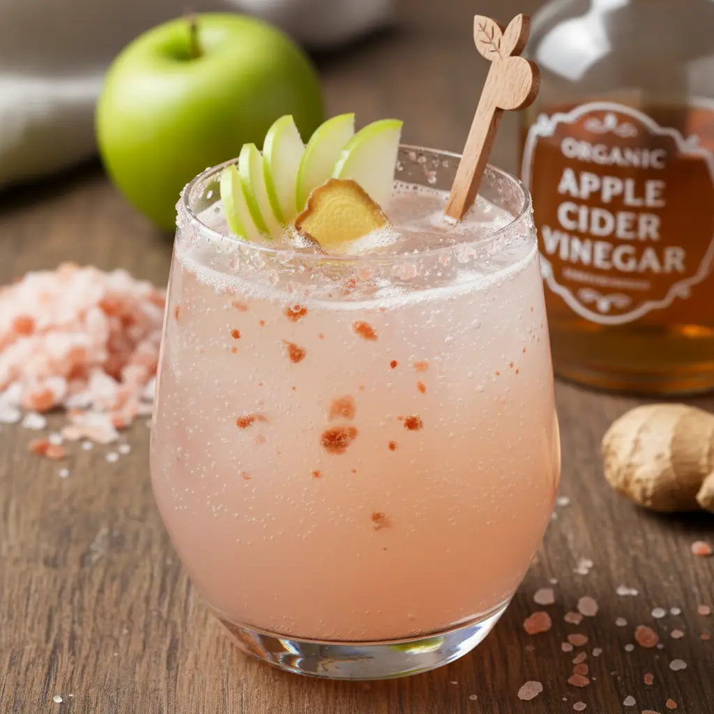 Pink Salt and Apple Cider Vinegar drink Recipe