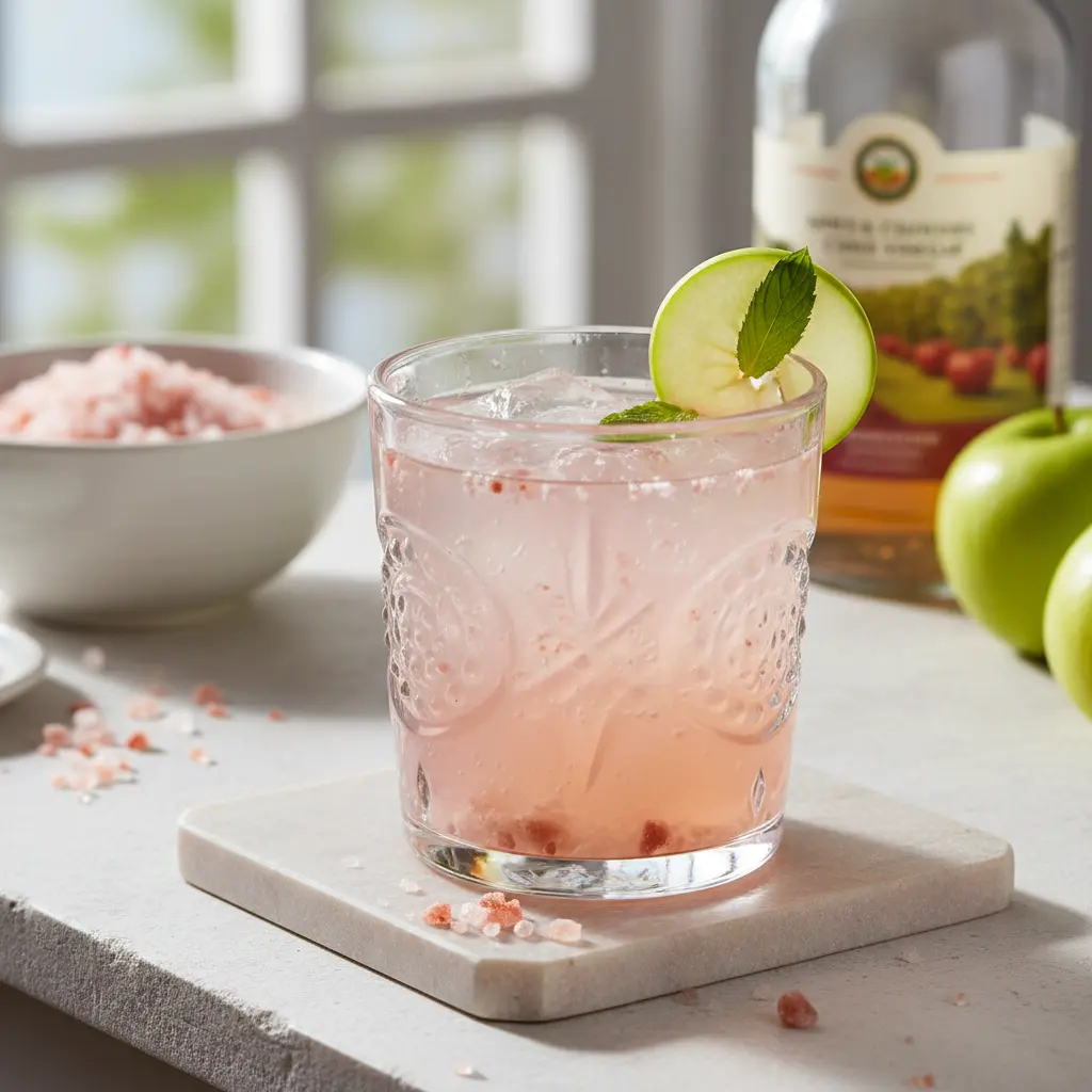 Pink Salt and Apple Cider Vinegar drink Recipe