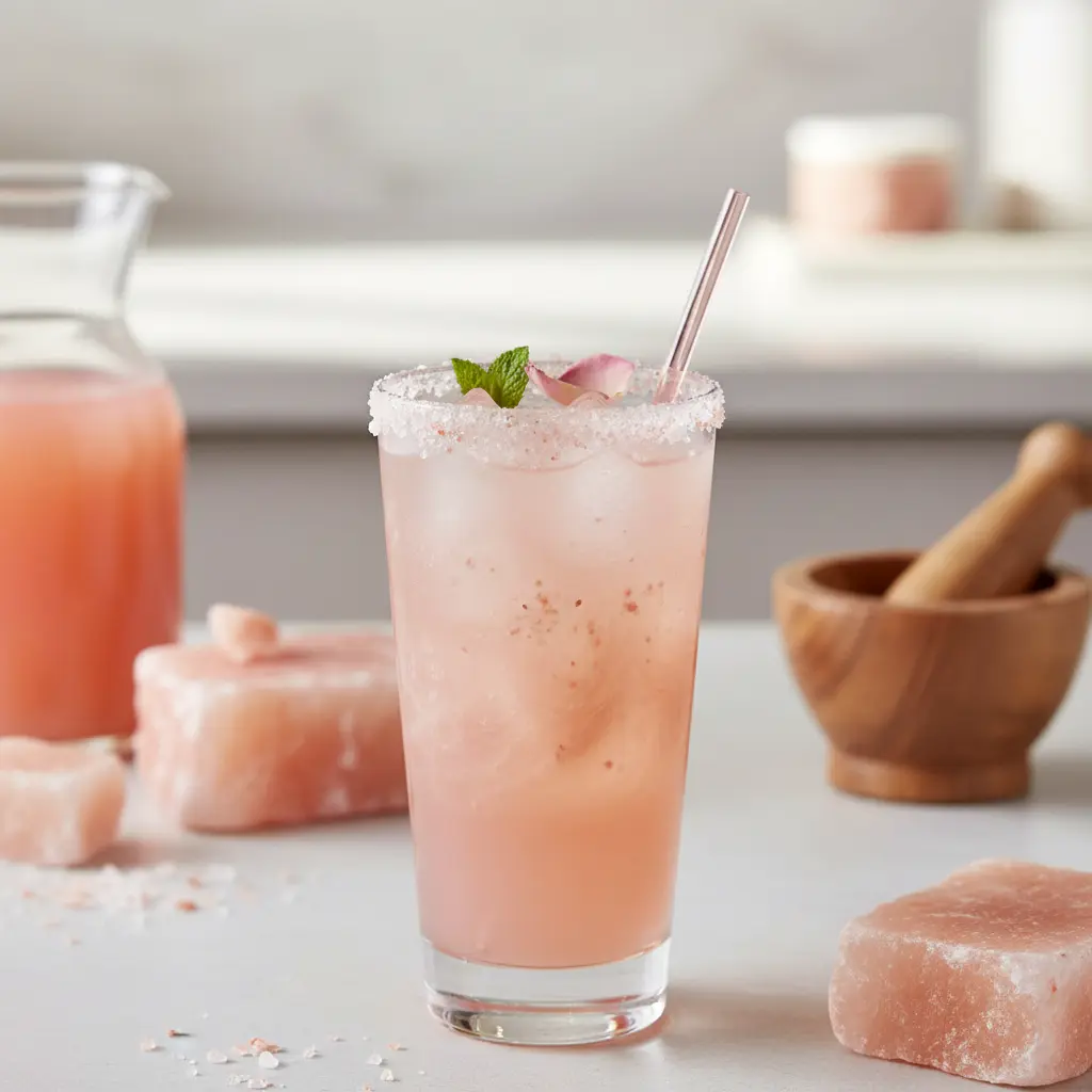 Pink Salt and Ice Recipe for Weight Loss