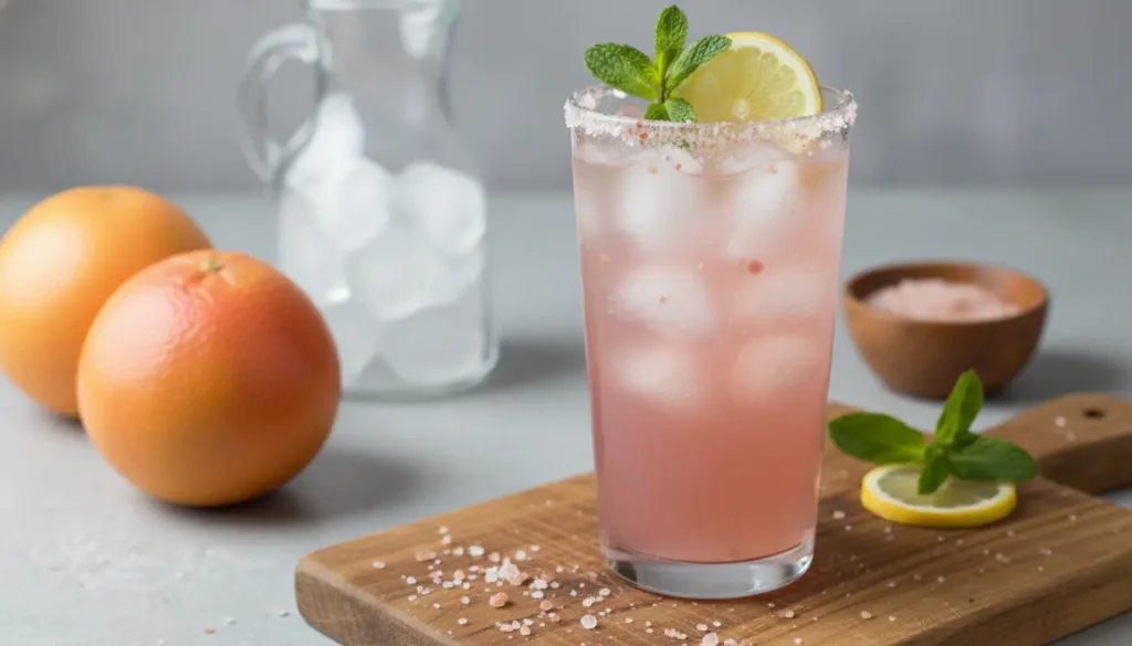 Pink Salt and Ice Recipe for Weight Loss