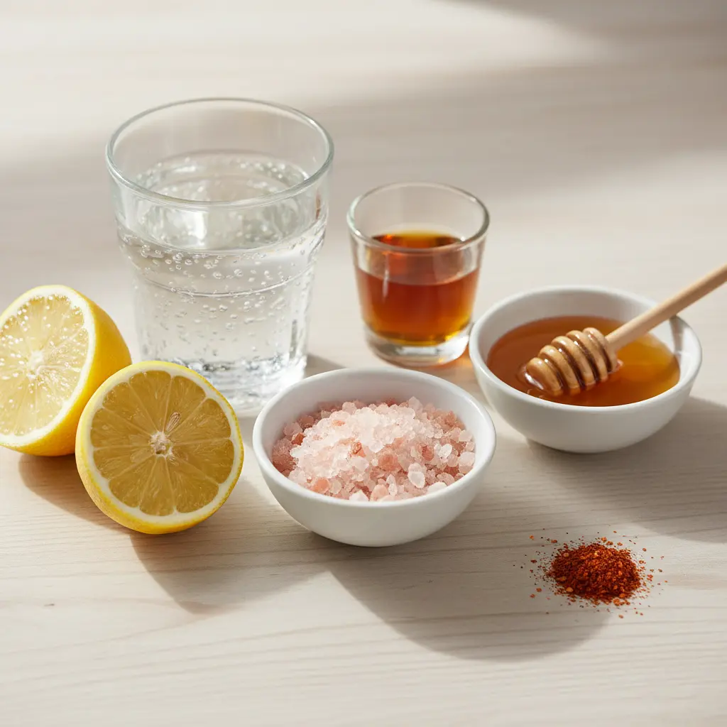 Pink salt weight loss drink recipe